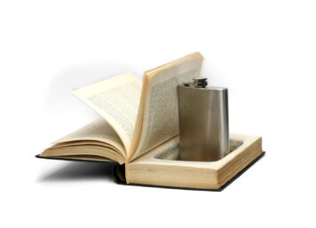 Book With A Hidden Flask