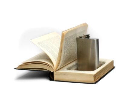 Book With A Hidden Flask