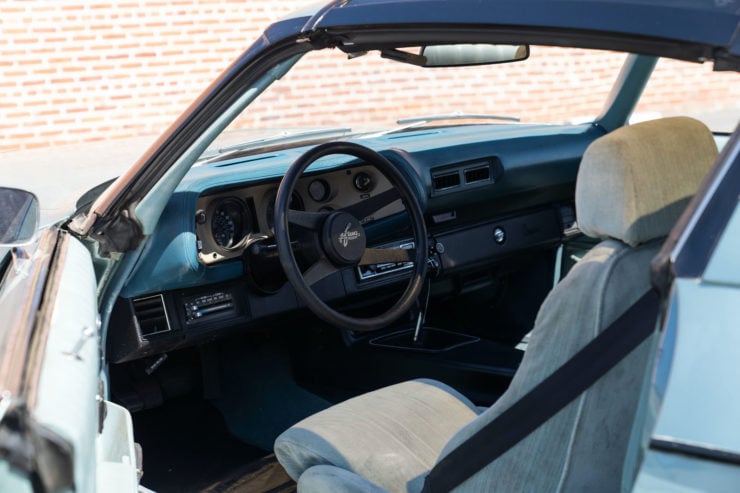 Chevrolet Camaro Europo Hurst Frua Interior