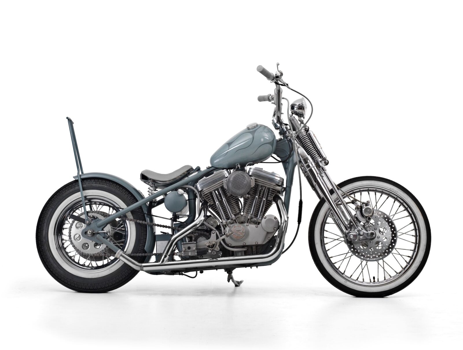 Fifty Shades Of Grey A Custom Harley Davidson Sportster By Black Lanes