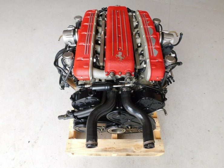 Ferrari 612 Scaglietti V12 Engine 1