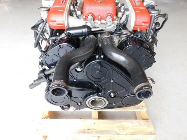 Ferrari 612 Scaglietti V12 Engine 3