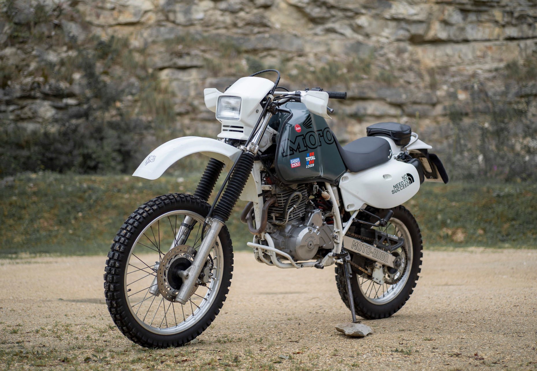 A Custom Honda XR650L by Sea Of Rocks