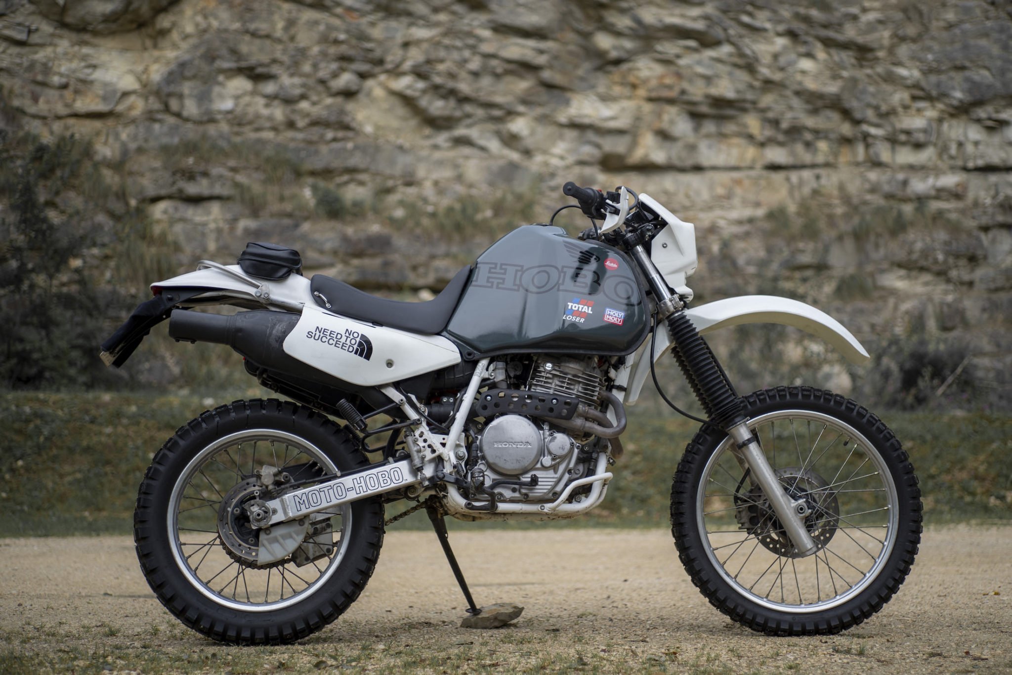 A Custom Honda XR650L by Sea Of Rocks