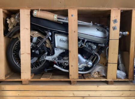 Norton Commando In Crate