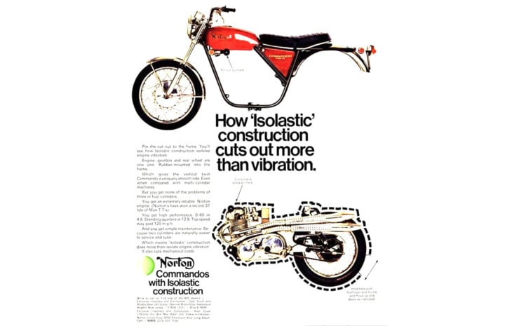 Norton Motorcycle Isolastic System