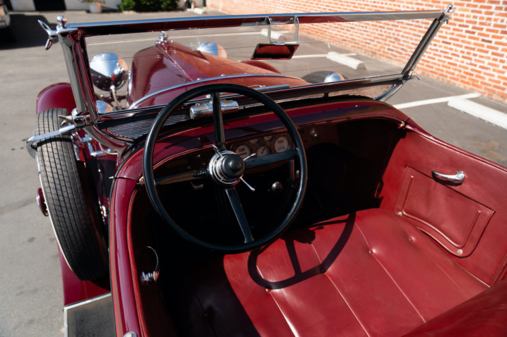 Stutz Model BB Interior