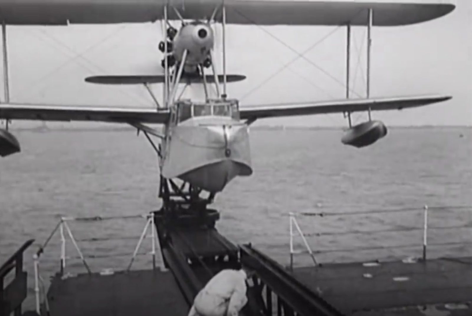 Royal Navy WWII Instructional Film Catapult Ships
