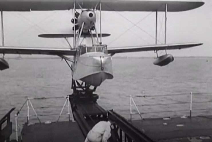 Supermarine Walrus Catapult 3