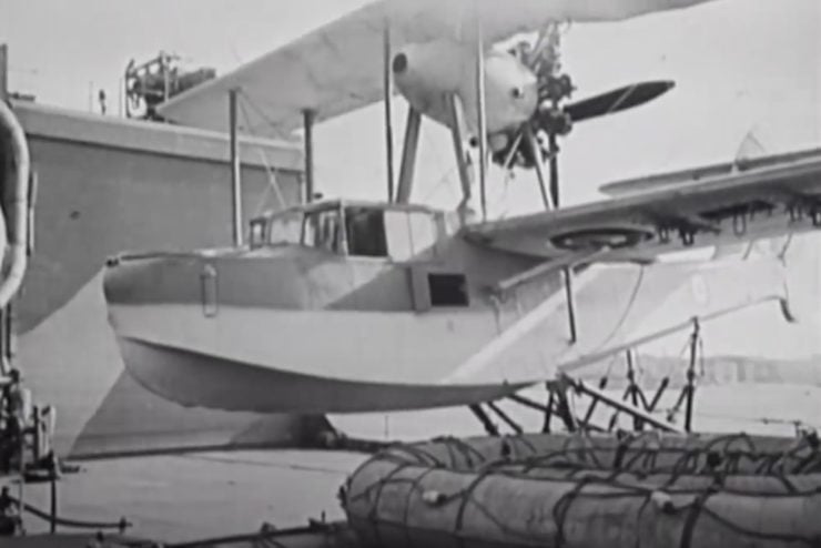 Supermarine Walrus Catapult 5