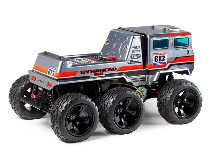 Tamiya Dynahead 6x6 RC Truck Back