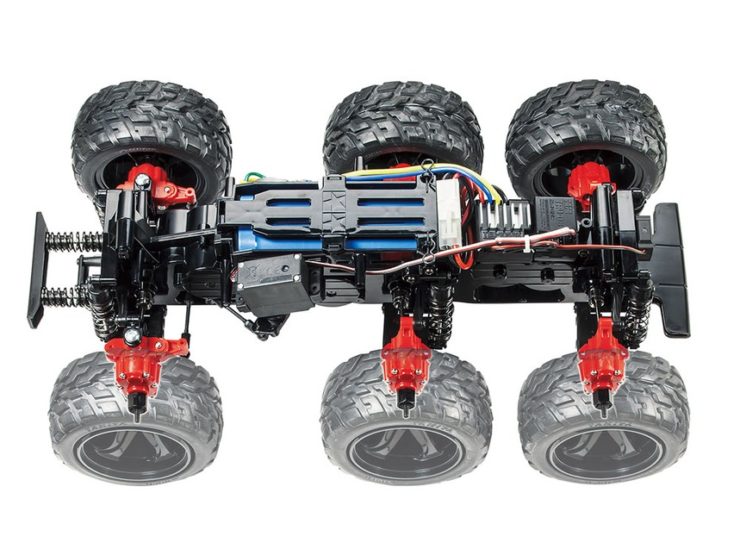 Tamiya Dynahead 6x6 RC Truck Chassis