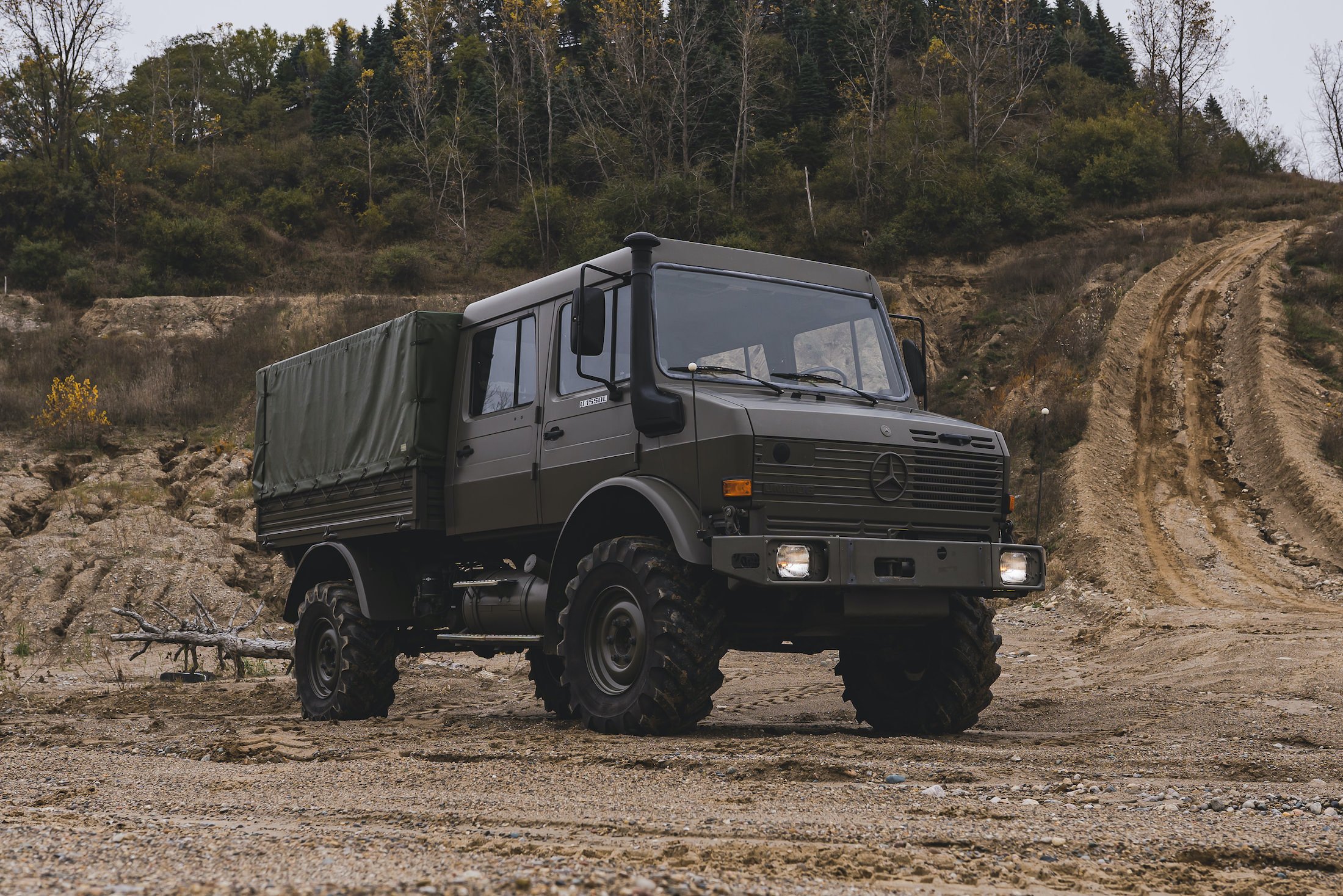 Mercedes Benz Unimog 437 U 1550l A Double Cab Adventure Vehicle