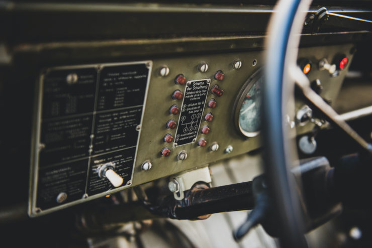 Steyr-Puch Haflinger Dashboard 1