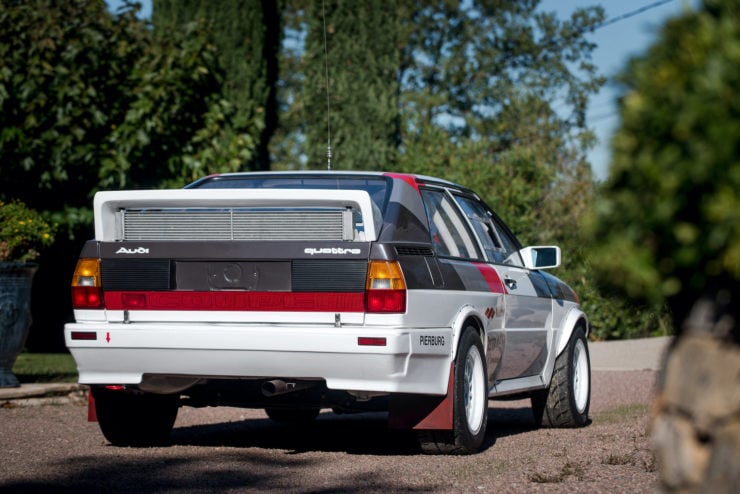 Audi quattro Group 4 Back