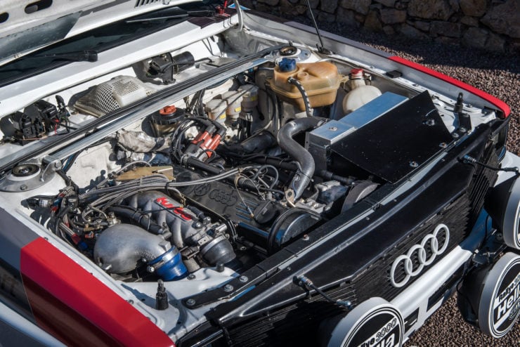 Audi quattro Group 4 Engine