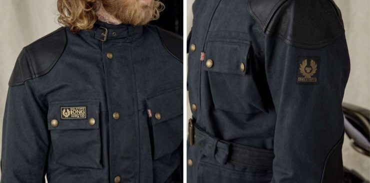 Belstaff McGregor Pro Wax Cotton Jacket Details