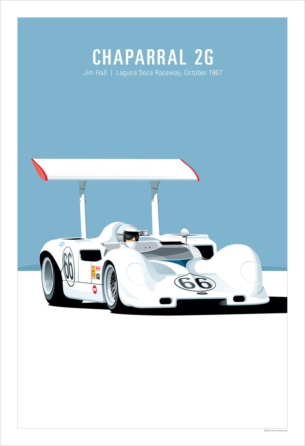 Racing Legends - A New Series of Poster Prints by Arthur Schening
