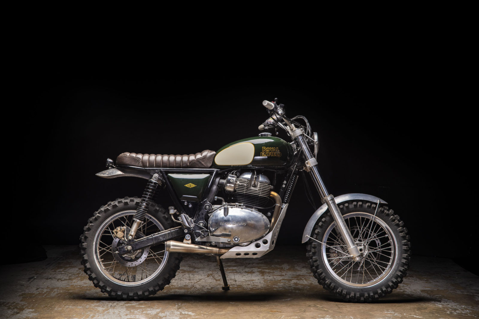 Royal Enfield Interceptor “Desert Runner” by Revival Cycles