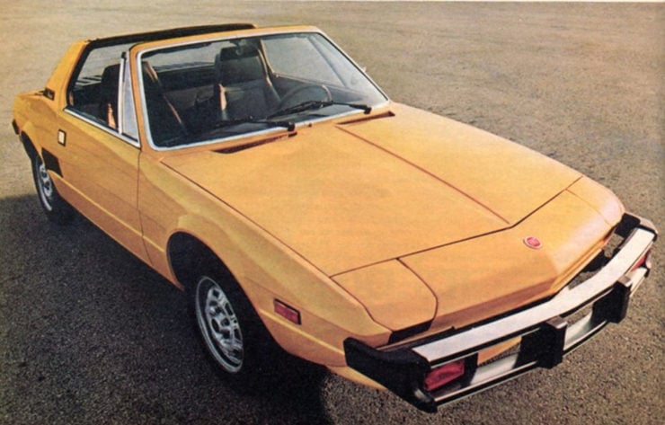 Fiat Bertone X1/9 sports car