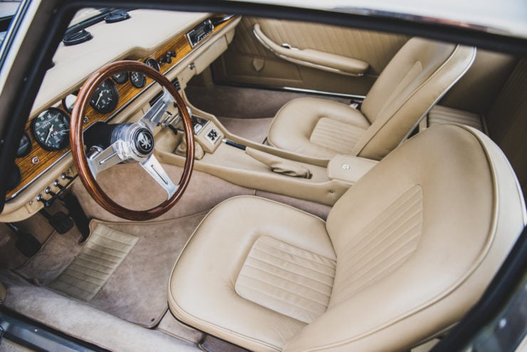 Iso Grifo Series One GT sports car interior