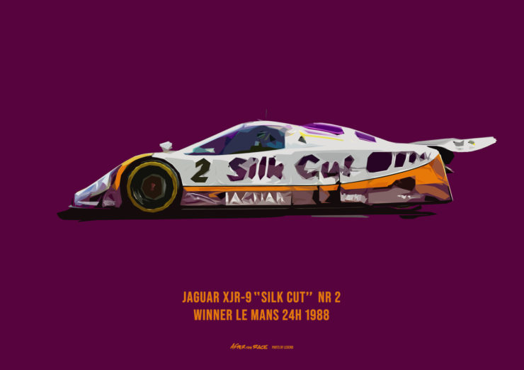 Jaguar XJR Poster