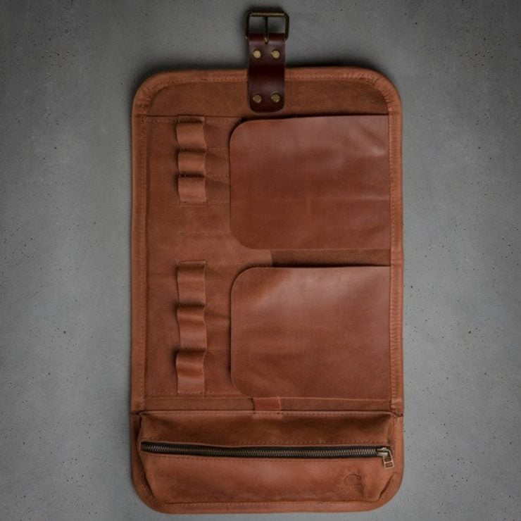 Leather Tool Roll by Kruk Garage 6