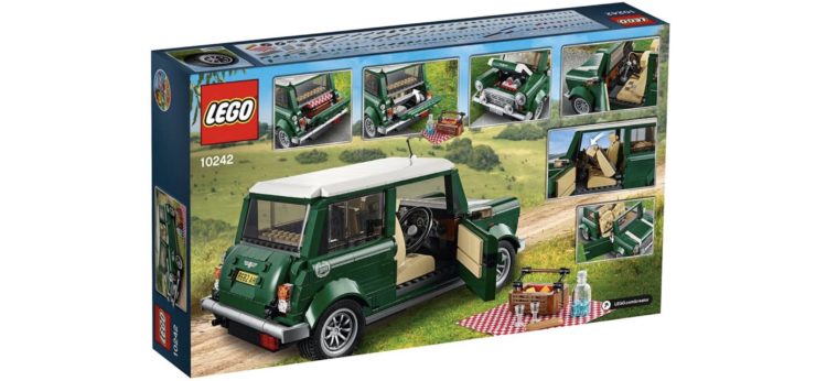 Lego Creator Expert Mini Cooper Box Back