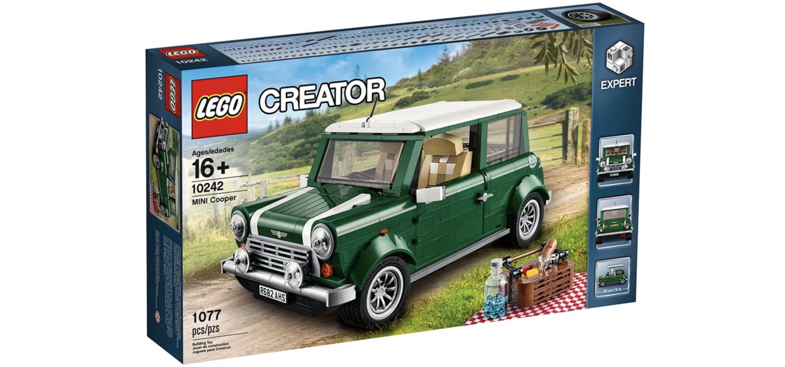 smerte lufthavn køkken The Lego Creator Expert Mini Cooper – A 1,077 Piece Kit