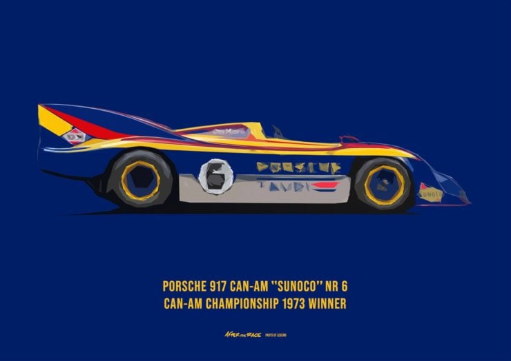 Porsche 917 Can Am Poster