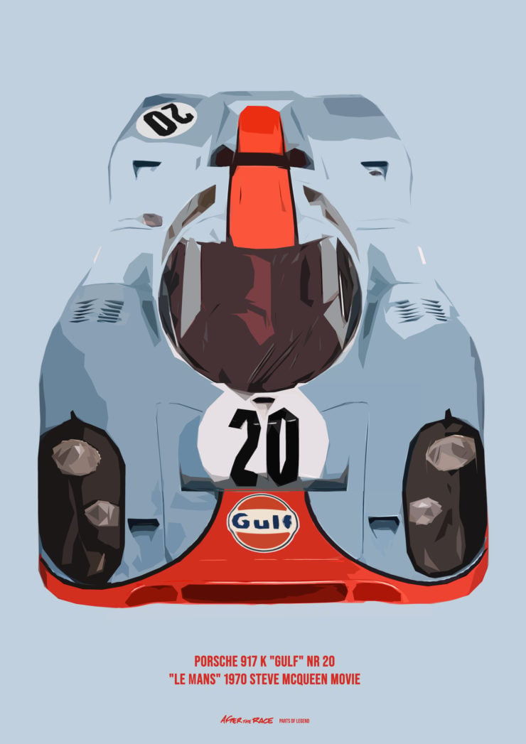 Porsche 917 Gulf Livery