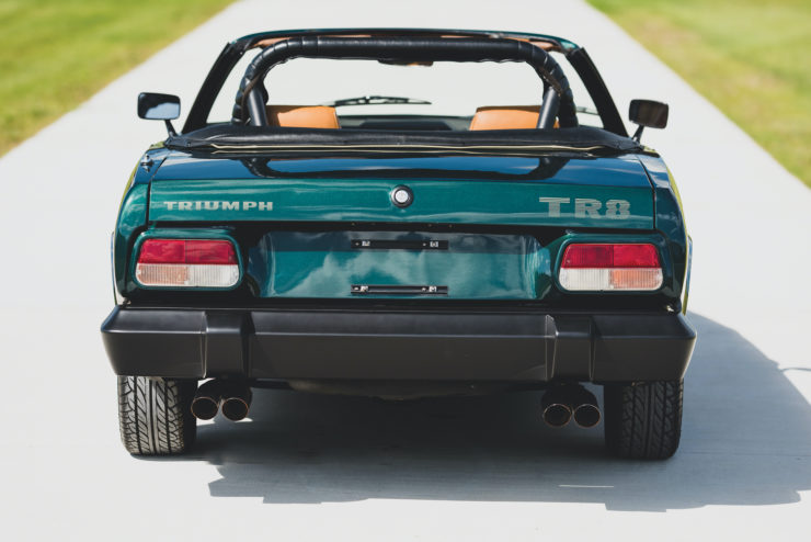 Triumph TR8 Back