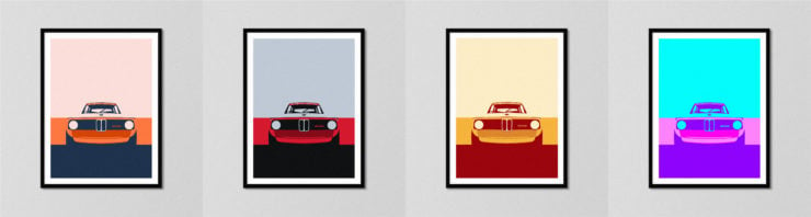 BMW 2002 Posters