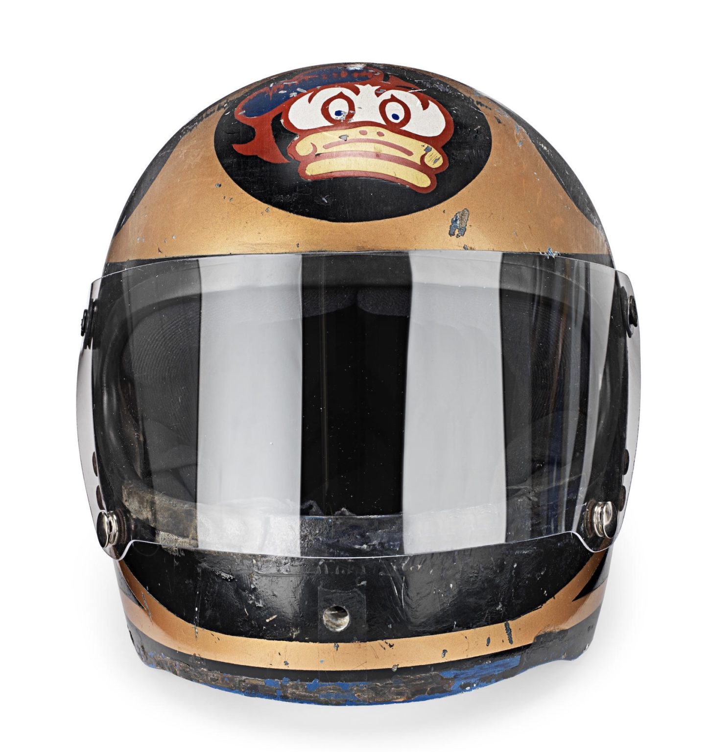 For Sale: Barry Sheene's 1977 AGV X3000 Prototype Helmet