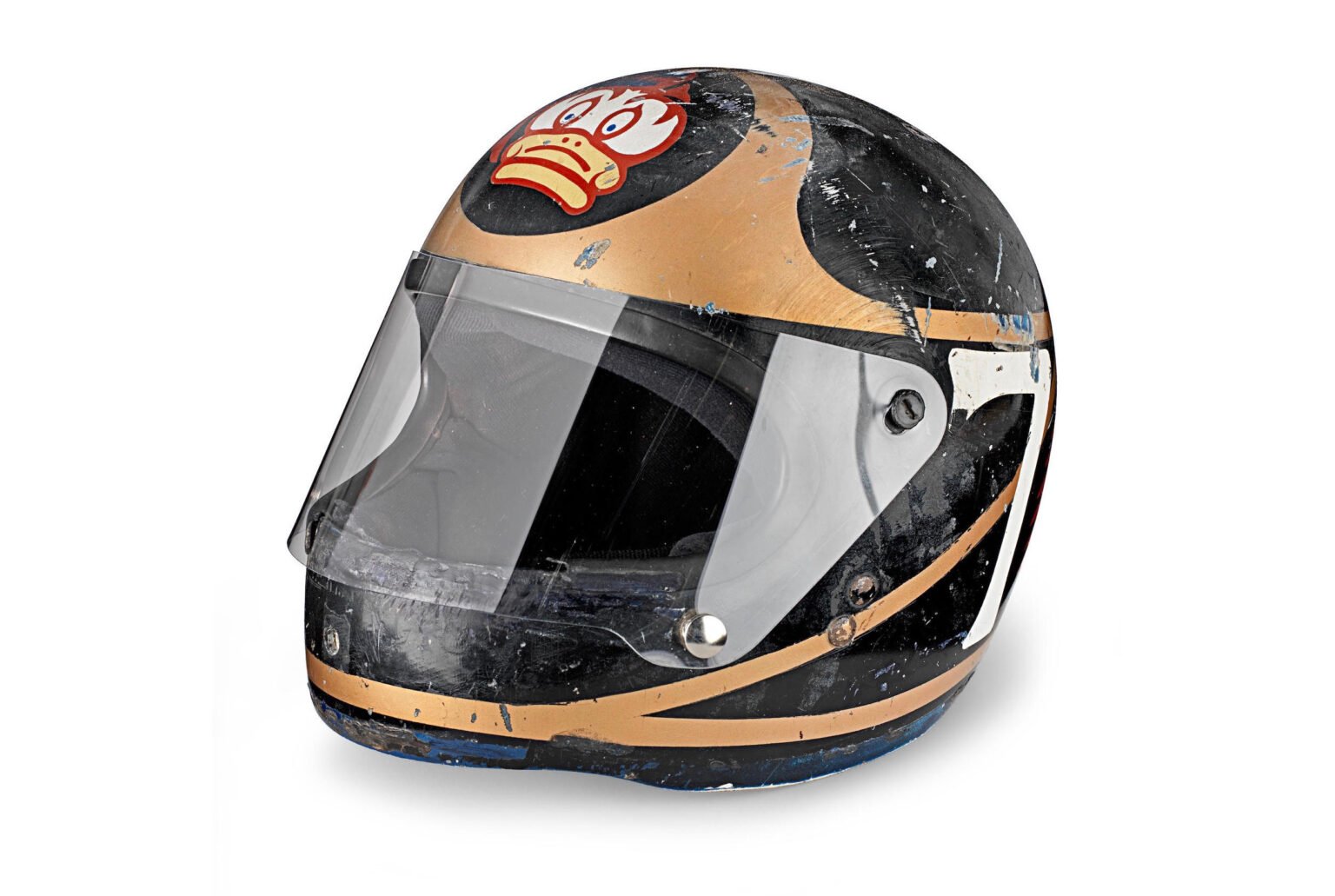 For Sale: Barry Sheene's 1977 AGV X3000 Prototype Helmet