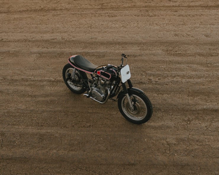 Custom Yamaha XS650 Flat Tracker