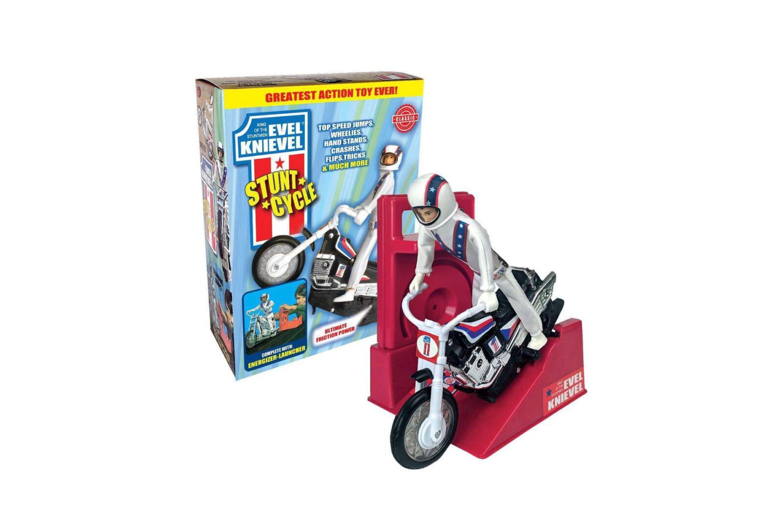 Evel Knievel Stunt Cycle Toy