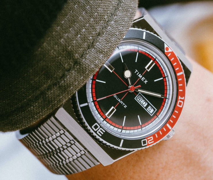 Huckberry Timex Cola Sport Watch Wrist