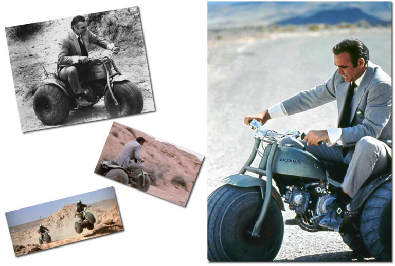 The Honda US90 Three Wheeler From James Bond's "Diamonds are Forever"
