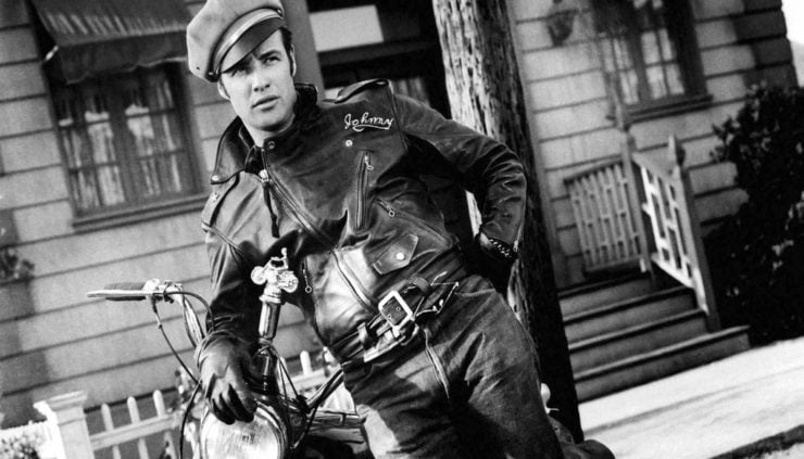 Marlon Brando The Wild One Leather Jacket