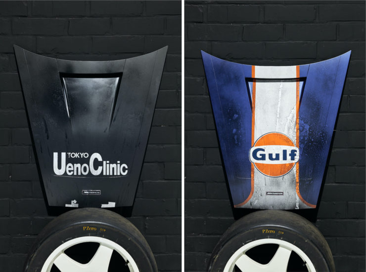 McLaren F1 Le Mans Hood Art After The Race