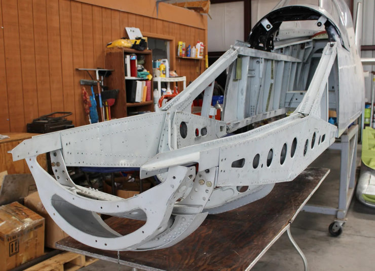 North American P-51D Mustang Restoration Parts 10