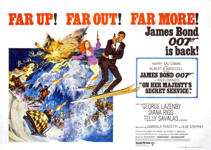 On Her Majesty's Secret Service Movie Poster