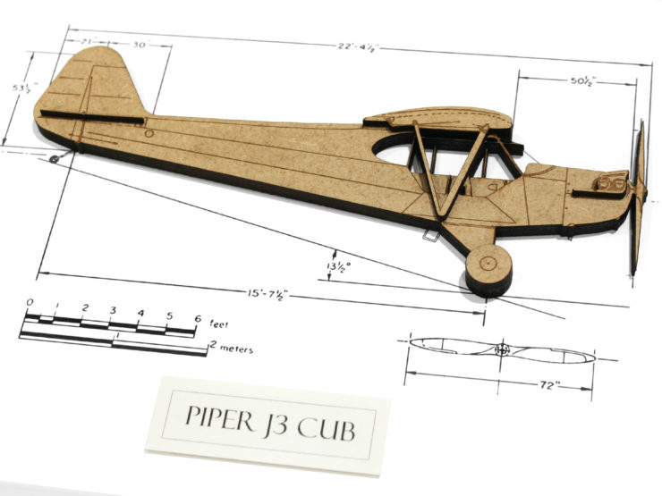 Piper Cub Art