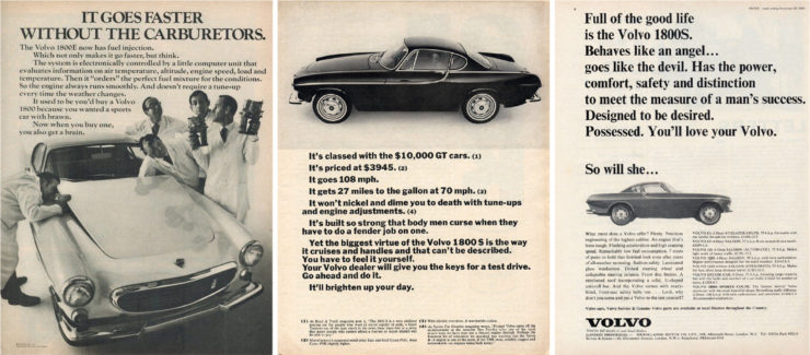 Volvo P1800 Ads