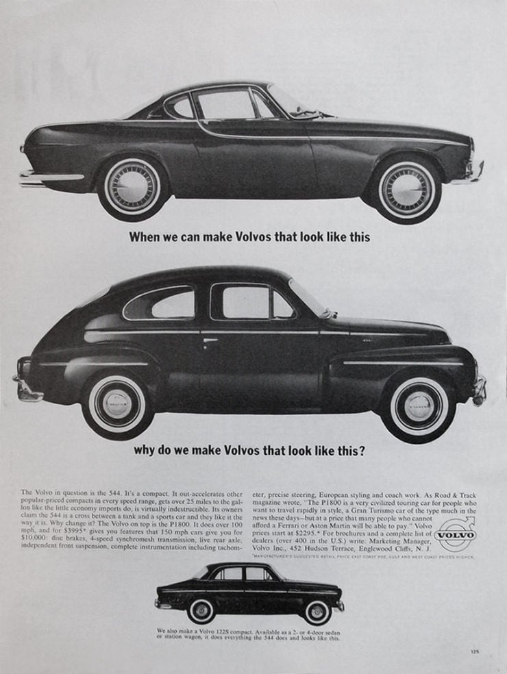 Volvo P1800 Comparison