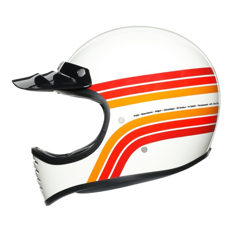 AGV X101 Dakar 87 Helmet Side