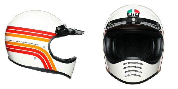 AGV X101 Dakar 87 Helmet Side + Front