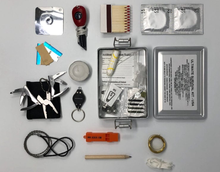 BCB International Ultimate Survival Kit Contents