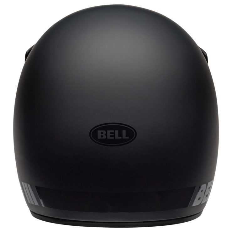 Bell Moto-3 Blackout Helmet Back